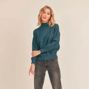 Woven Jade Sweater